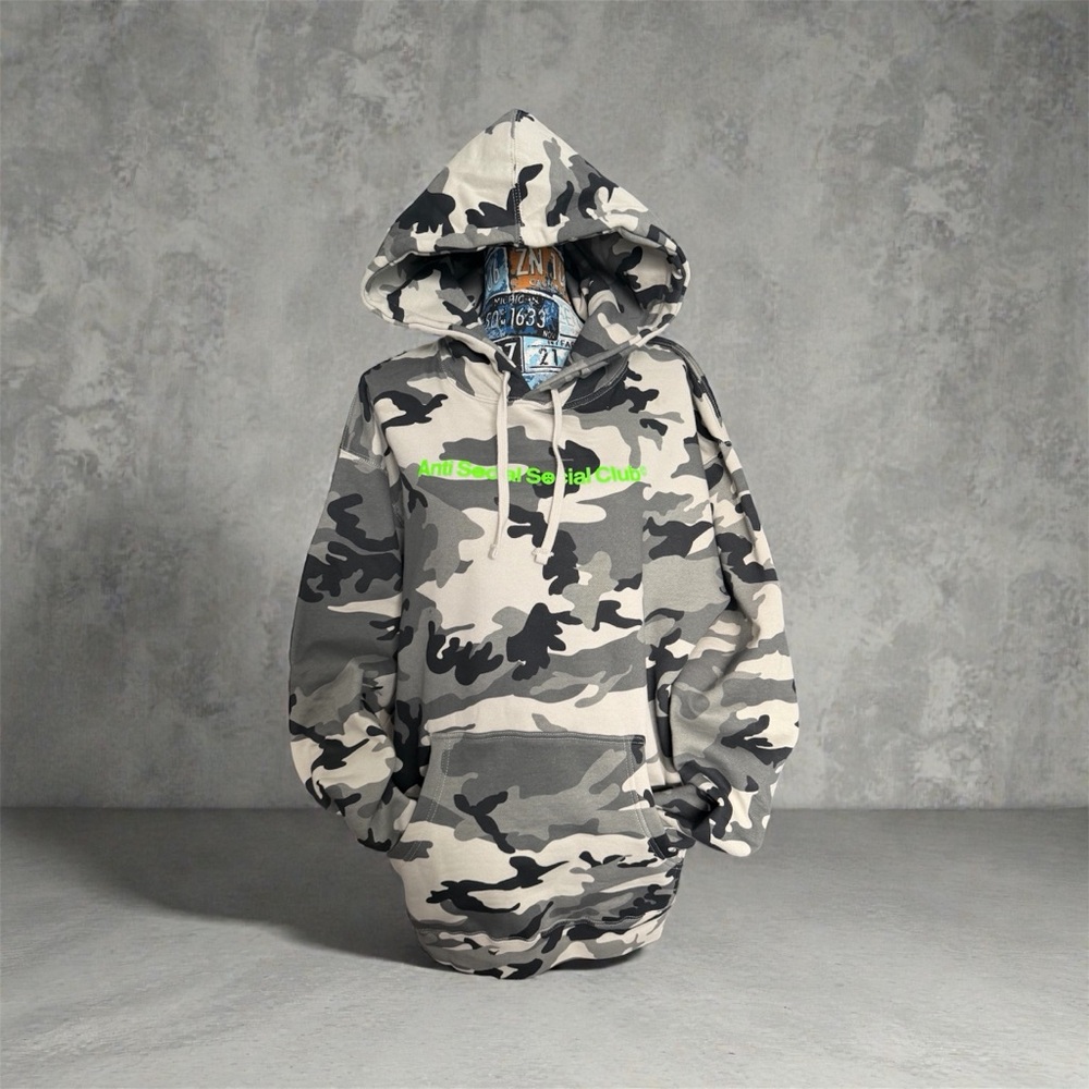 Anti Social Social Club I’ve Camo Hoodie